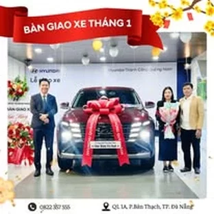 Bàn giao xe Hyundai cho khách hàng tại Quảng Nam